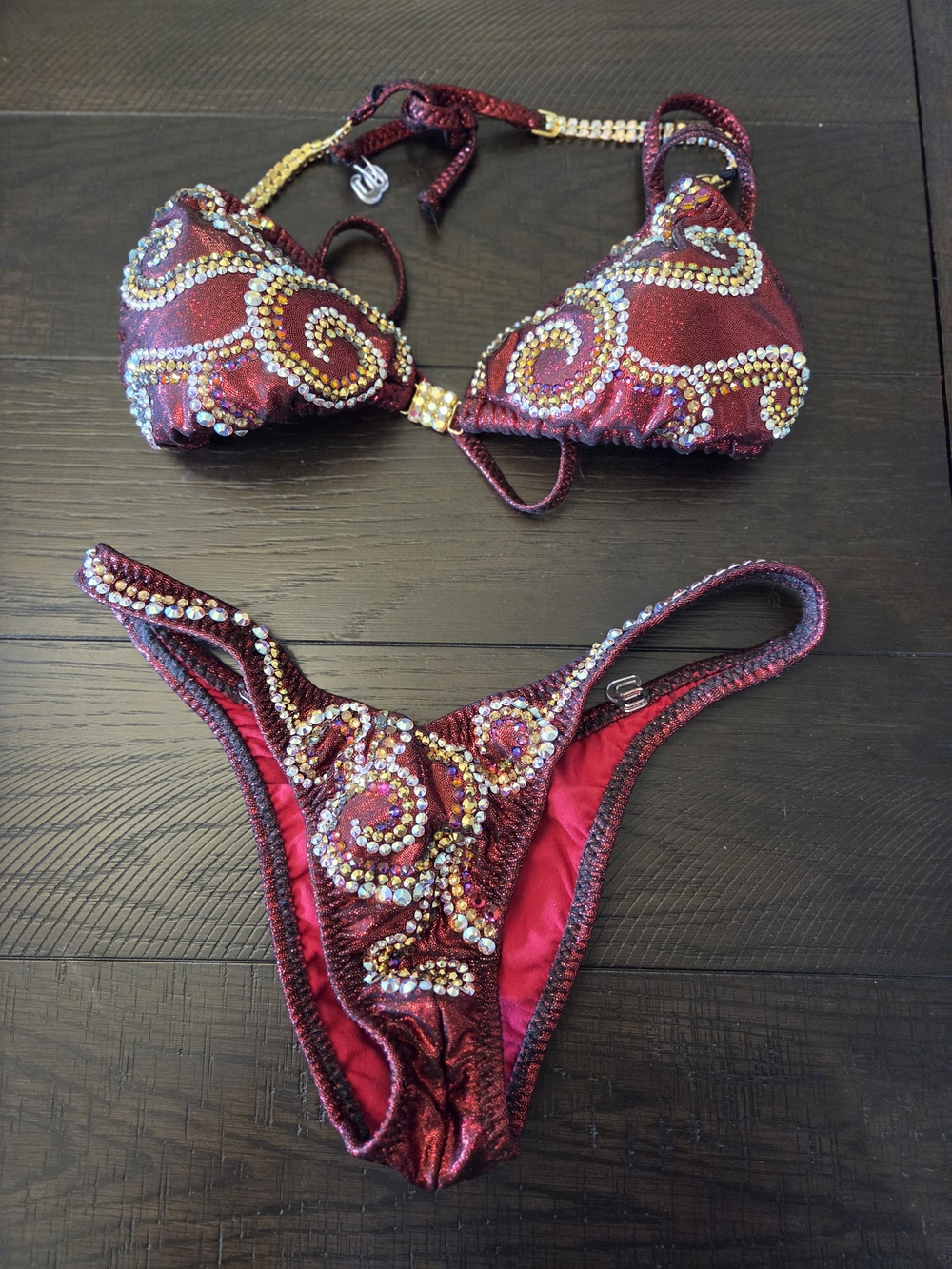 Womens figure Bodybuilding Suit